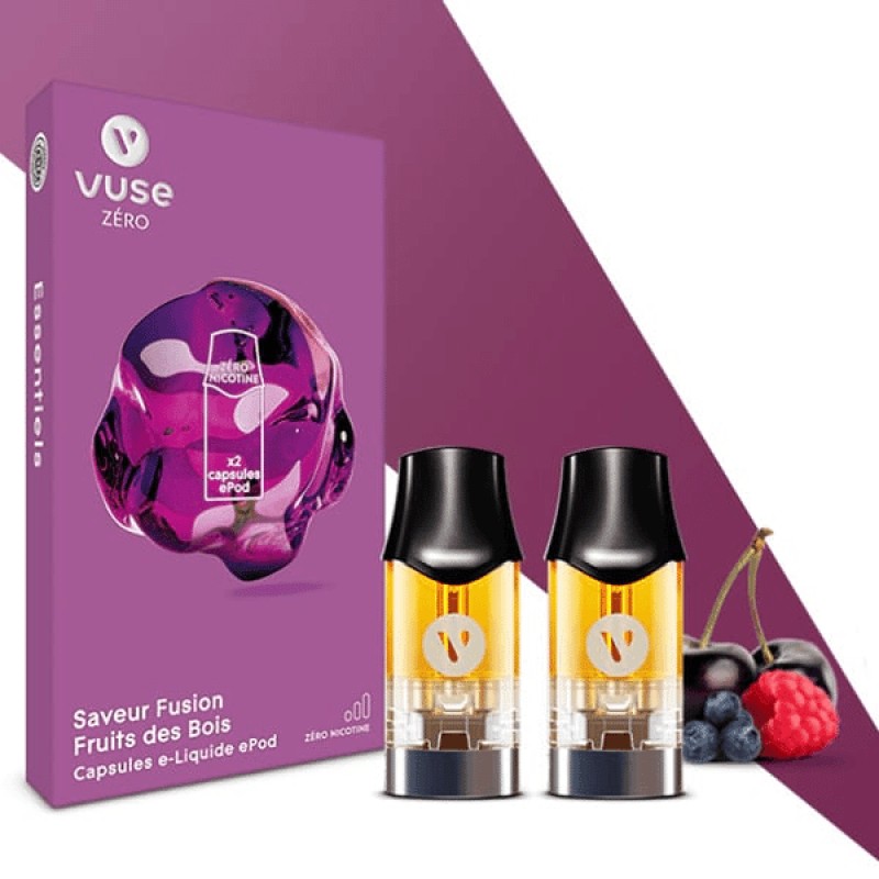 Recharge Vuse Fusion Fruits des bois ePod