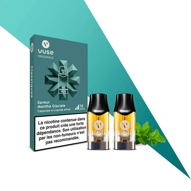 Recharge Vuse Menthe Glaciale ePod