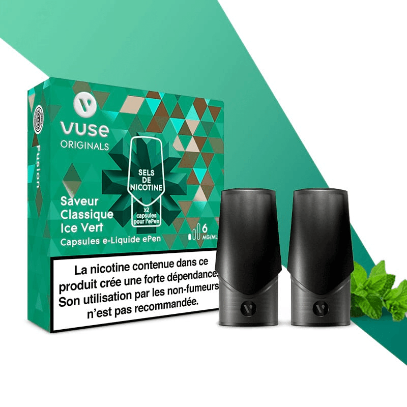 Recharge Vuse Classique Ice Vert ePen