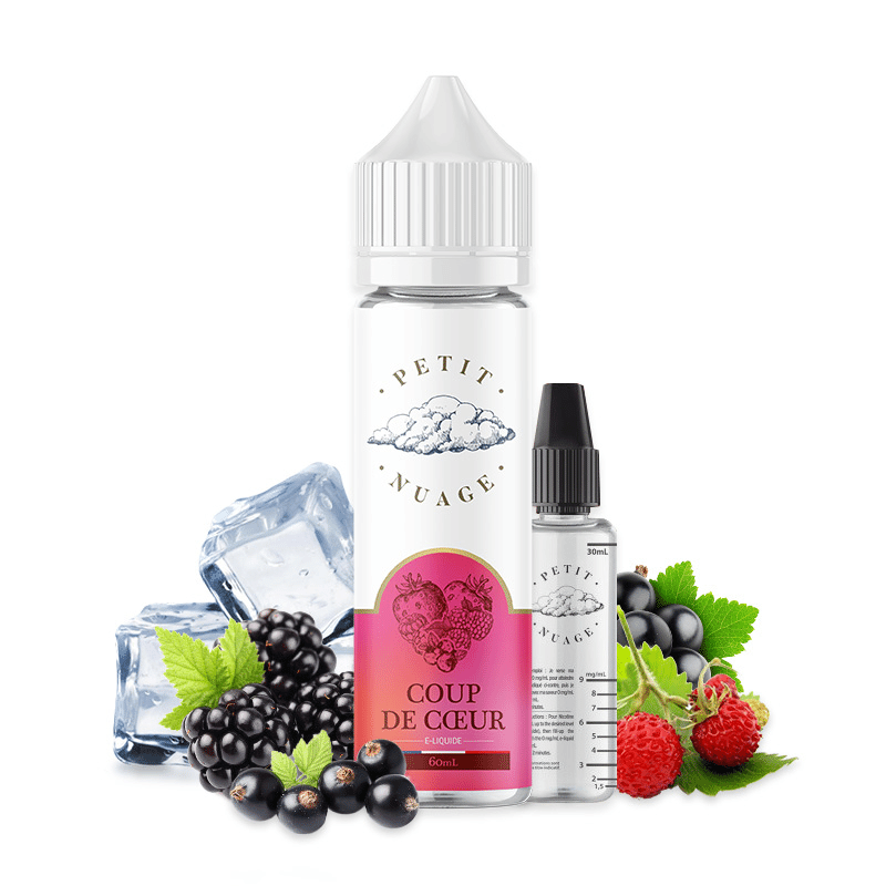 E-liquide Coup de coeur 60ml - Petit Nuage