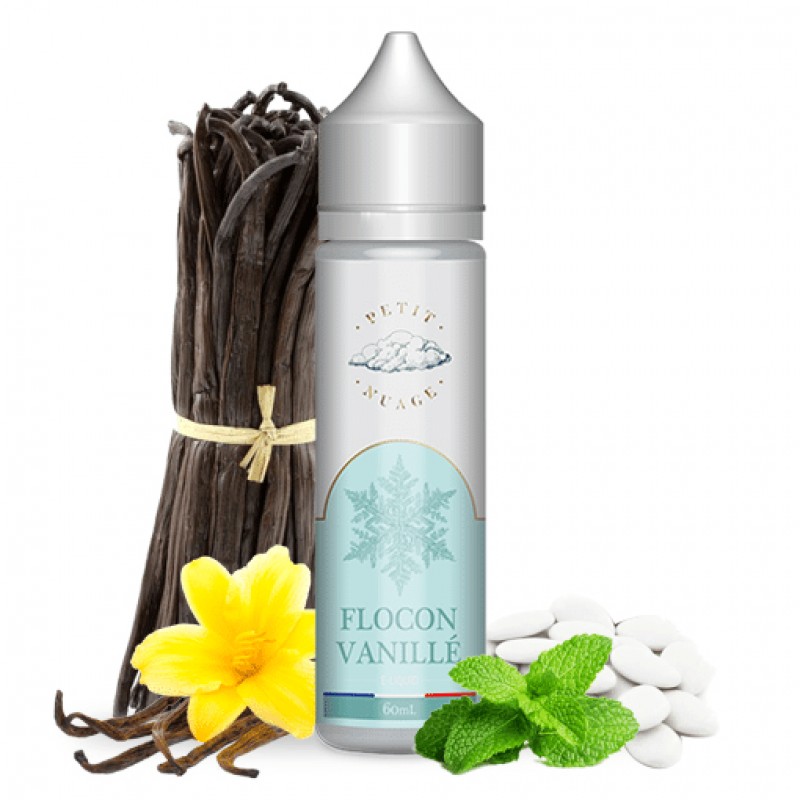 E-liquide Flocon Vanillé 60ml - Petit Nuage