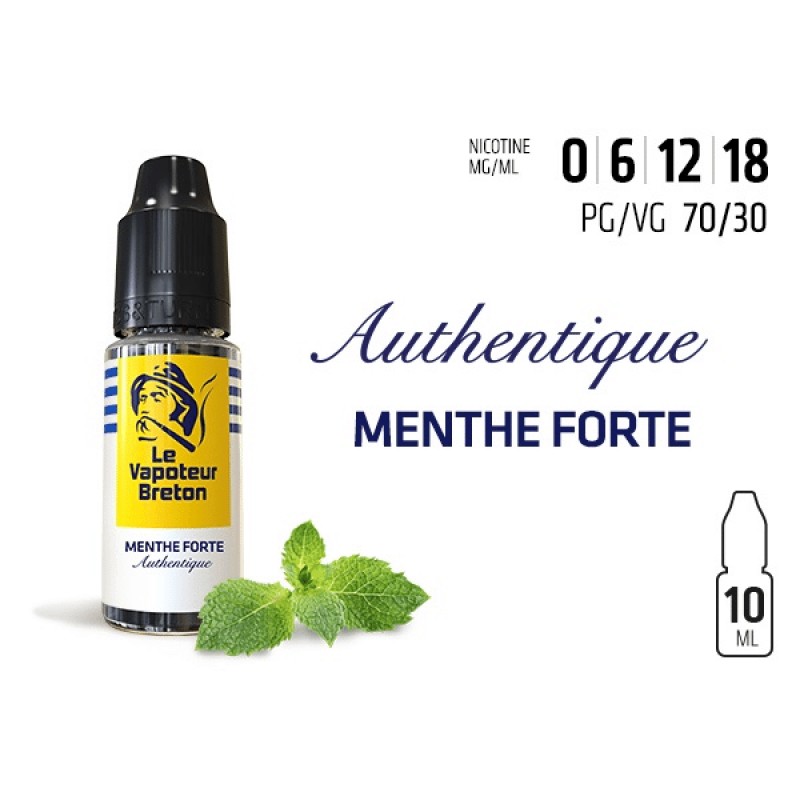 E-liquide Menthe Forte Le Vapoteur Breton