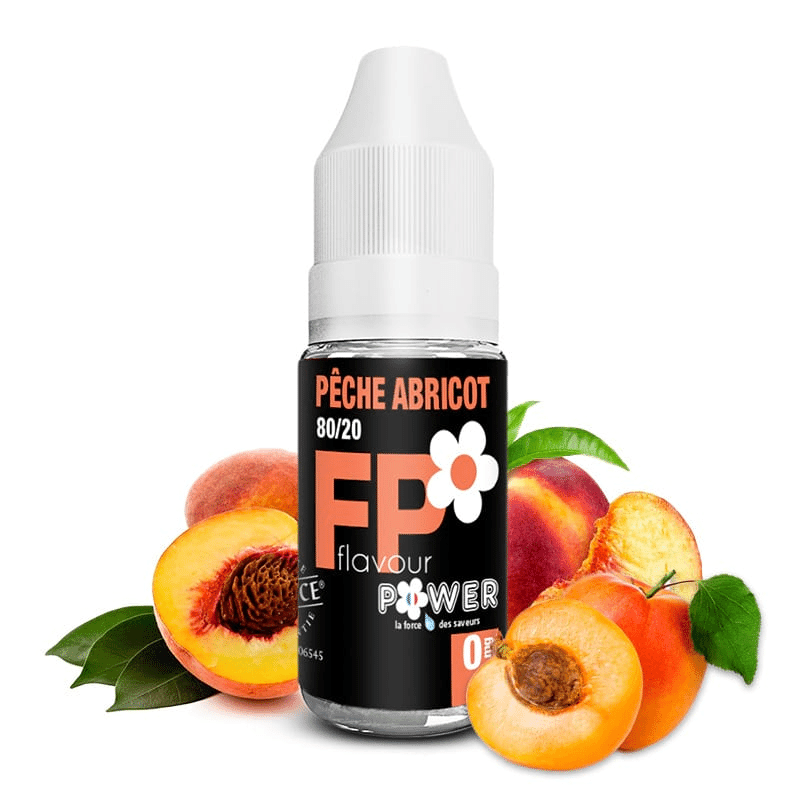 E-liquide Pêche Abricot 80/20 Flavour Power ...