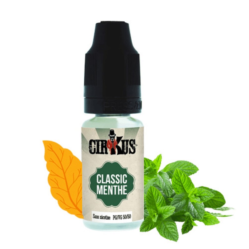 E-liquide Classic Menthe - Cirkus