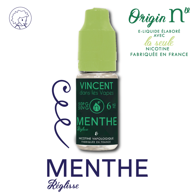 E-liquide Menthe Réglisse VDLV