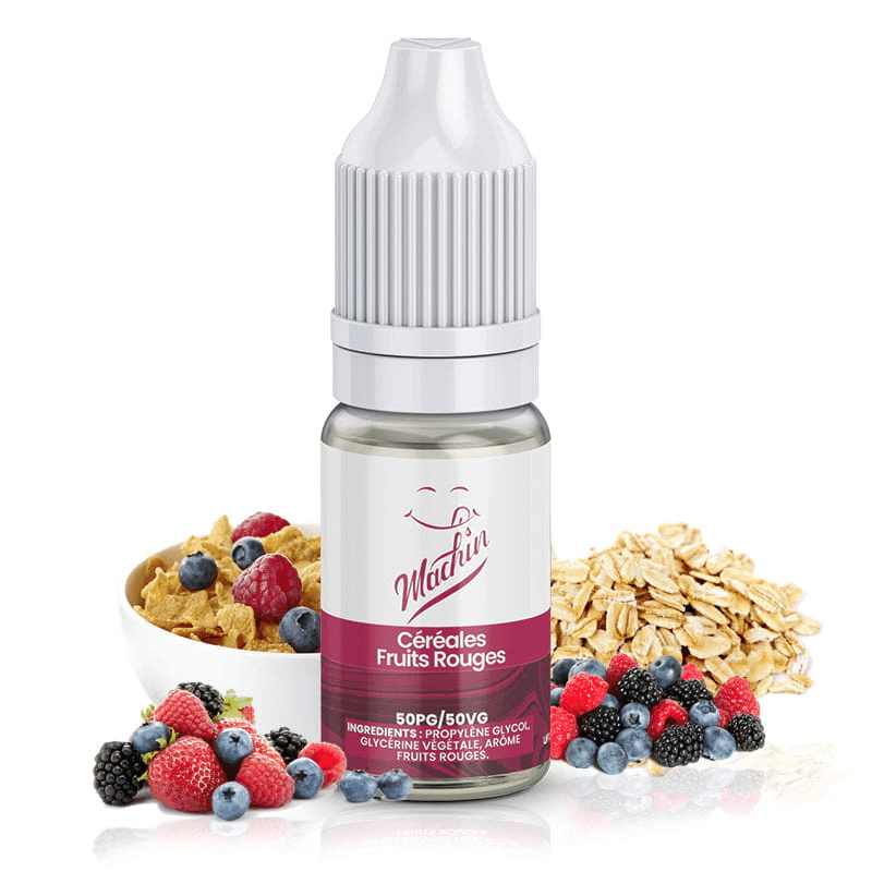 E-liquide Céréales fruits rouges - Machin