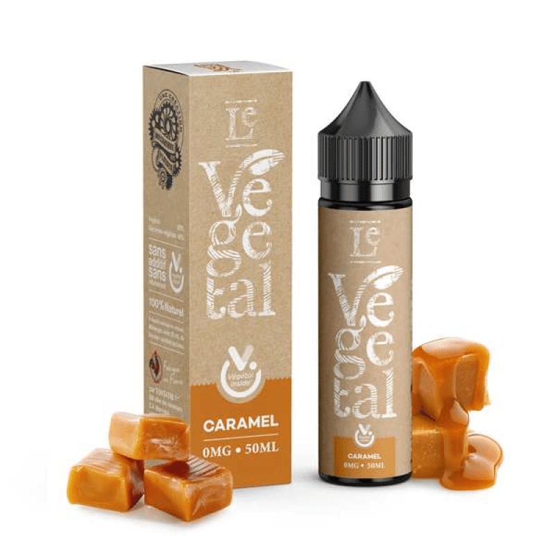 E-liquide Caramel 50ml - Le végétal