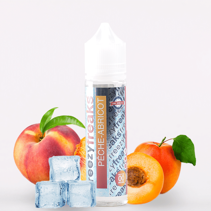 E-liquide Pêche Abricot 50ml - Freezy Freaks