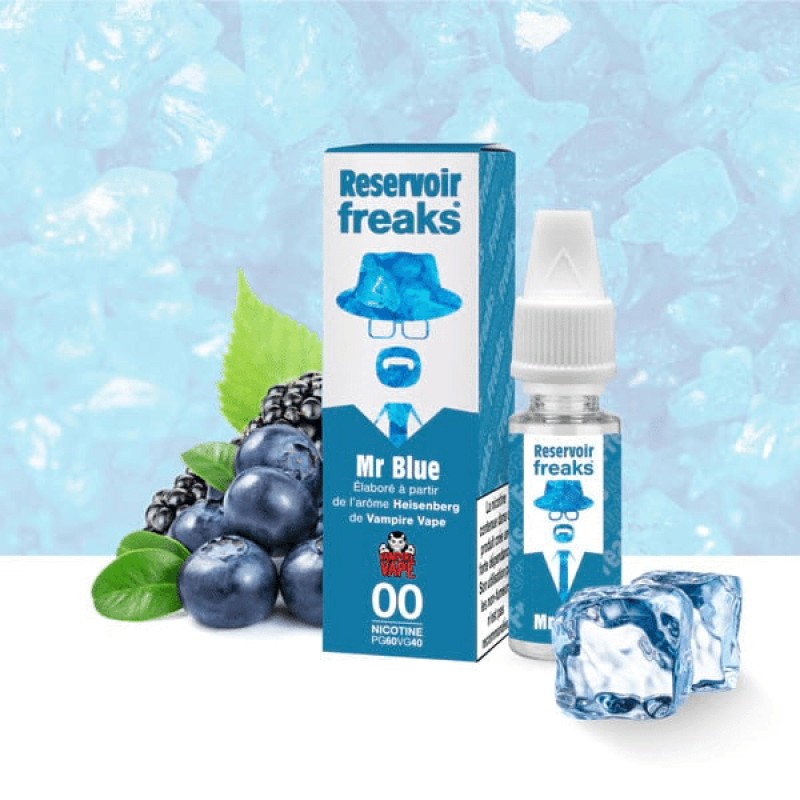 E-liquide Mr Blue - Réservoir Freaks