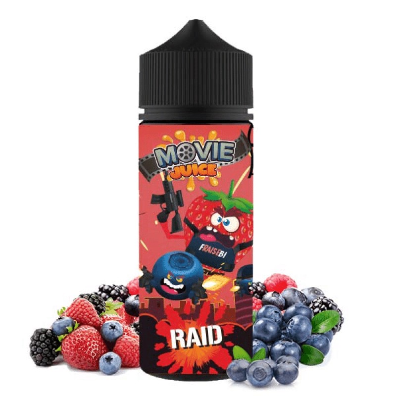 E-liquide Raid 100ml - Movie Juice