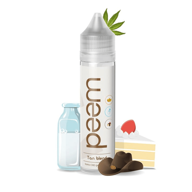 E-liquide Peem Tan Blend 50ml (sans CBD) - Weecl