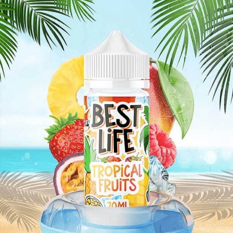 E-liquide Tropical fruits 70ml - Best Life