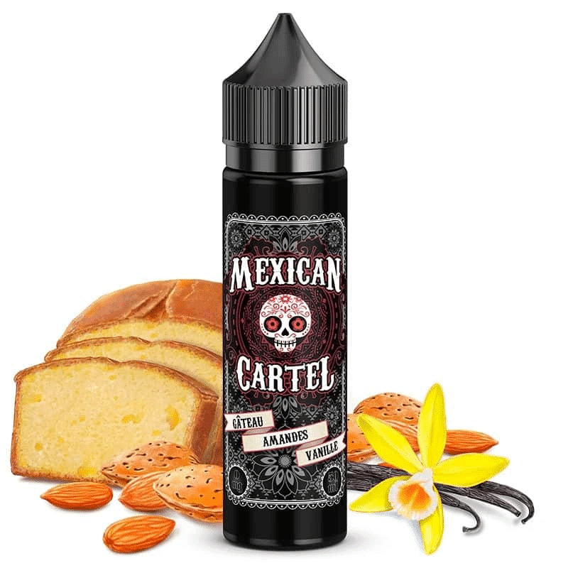 E-liquide Gâteau Amandes Vanille 50 ml - Mexican Cartel