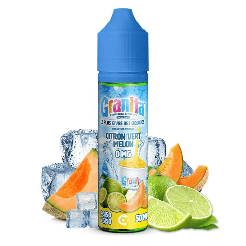 E-liquide Citron vert Melon Granita 50ml (Soft ou ...