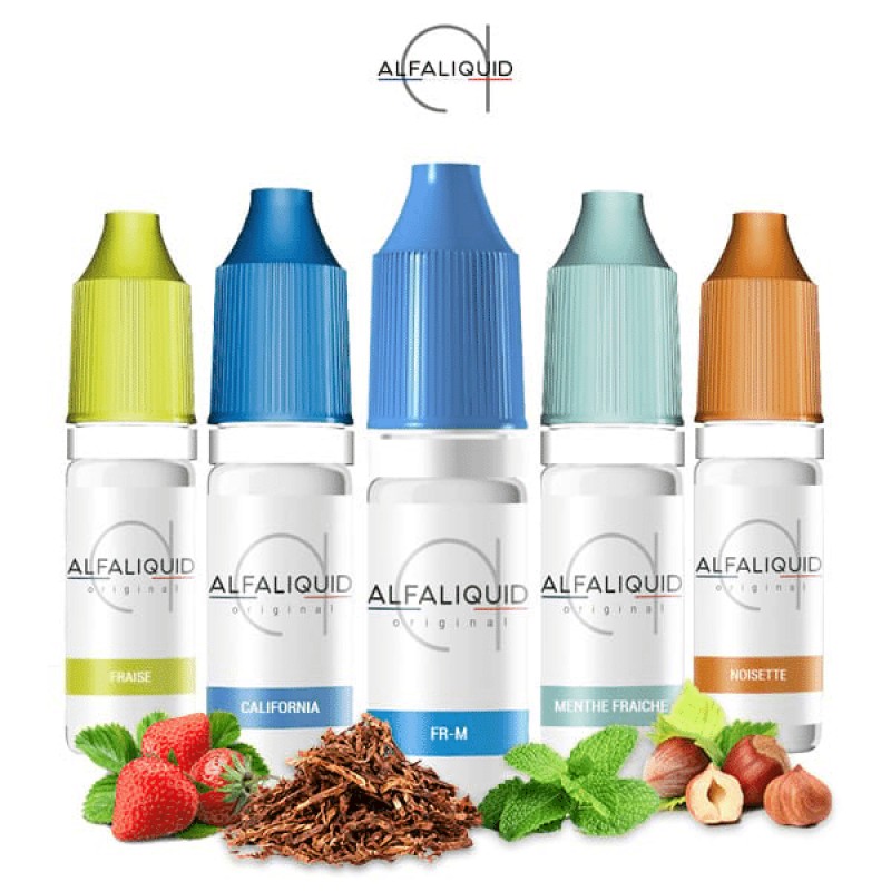 Pack Découverte 5 saveurs - Alfaliquid