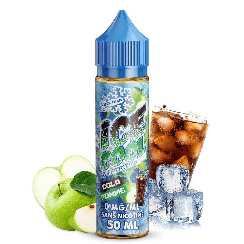 E-liquide Cola Pomme 50ml - Ice Cool (Liquidarom)