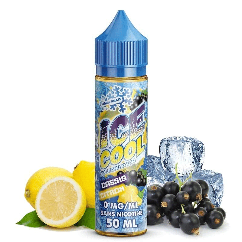 E-liquide Cassis Citron 50 ml - Ice Cool (Liquidar...