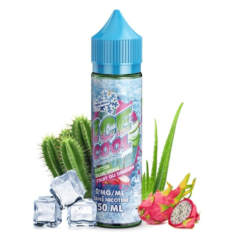 E-liquide Cactus Aloe Vera Fruit du dragon 50ml - Ice Cool (Liquidarom)