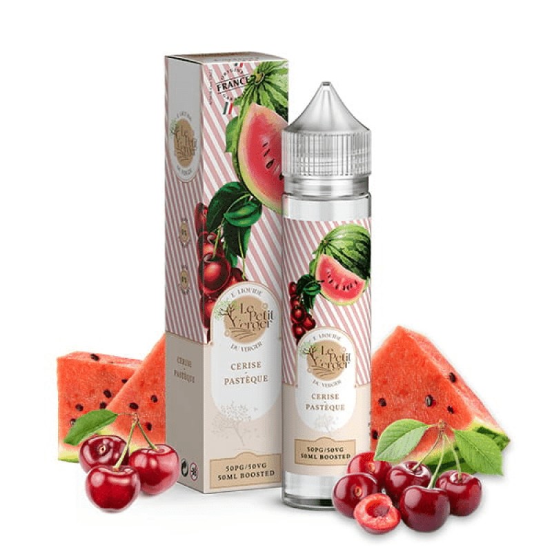 E-liquide Cerise Pastèque 50ml - Le Petit Verger