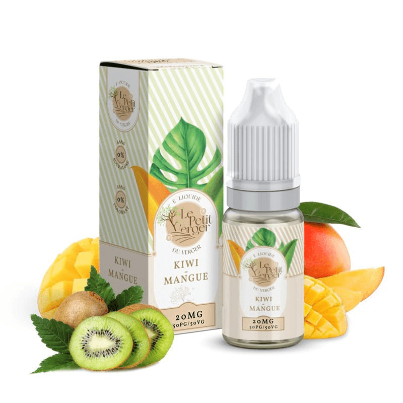 E-liquide Kiwi Mangue (Sels de nicotine) - Le Peti...