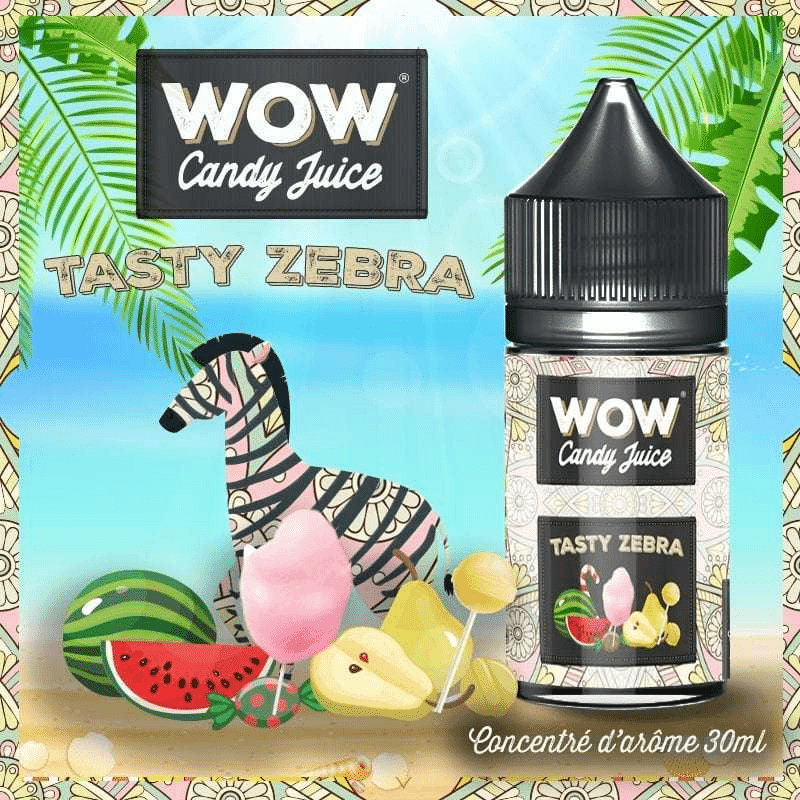 Concentré Tasty zebra 30ml - Wow Candy Juic...